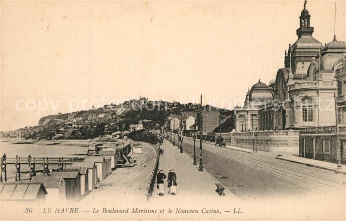 Le Havre Boulevard Maritime et le nouveau casino