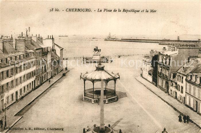 Cherbourg Place de la République Pavillon Monumen
