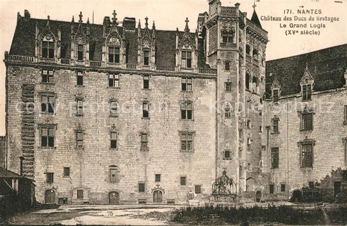 Nantes Loire Atlantique Chateau des Ducs de Bretagne le grand l