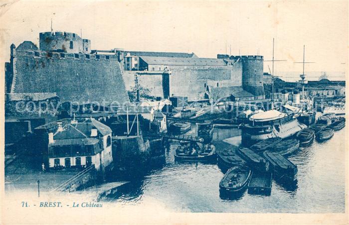 Brest 29 Port et Chateau