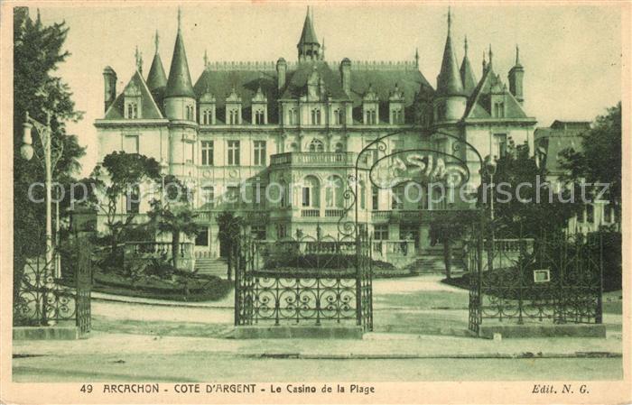 Arcachon Gironde Casino de la plage