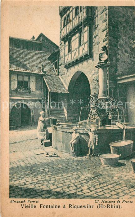 Riquewihr Haut Rhin Vieille fontaine