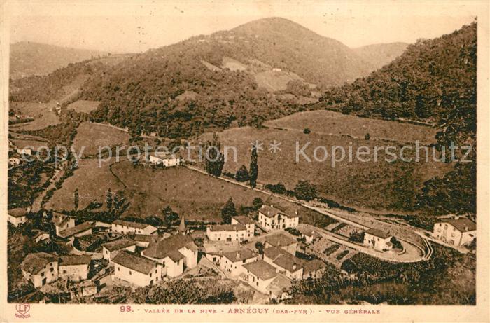 Arneguy Vue Generale Vallee de la Nive