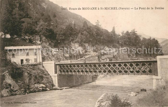 Modane Route de Modane a Saint Michel Pont de la Denise