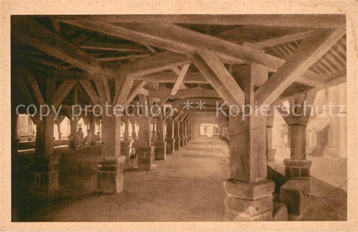 Questembert Les Halles construites au XVIIIe siècle