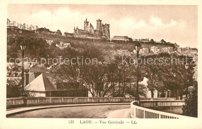 Laon Aisne Vue Generale