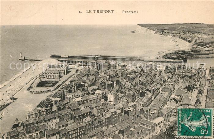 Le Treport Vue aérienne