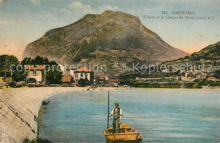 Grenoble L'Isère et le Casque de Néron
