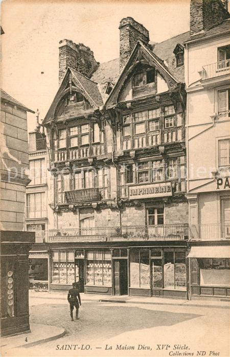 Saint Lo La Maison Dieu XVIe siècle
