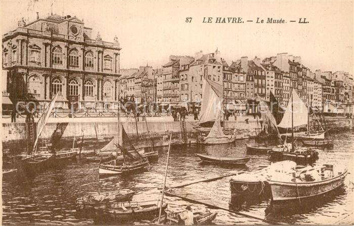 Le Havre Les quais et le Musee