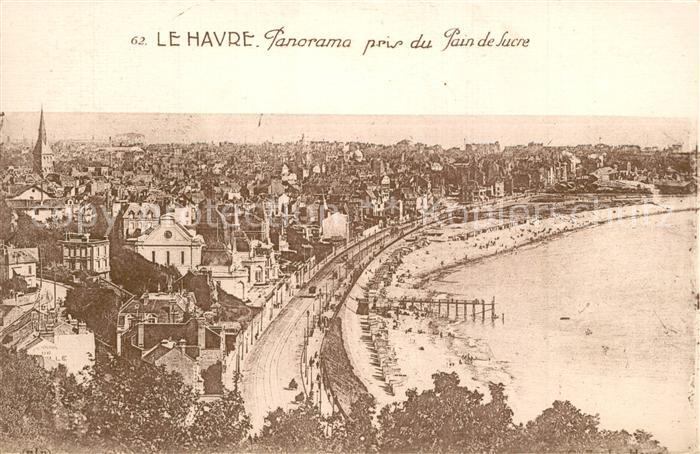 Le Havre Panorama pris du Pain de Sucre