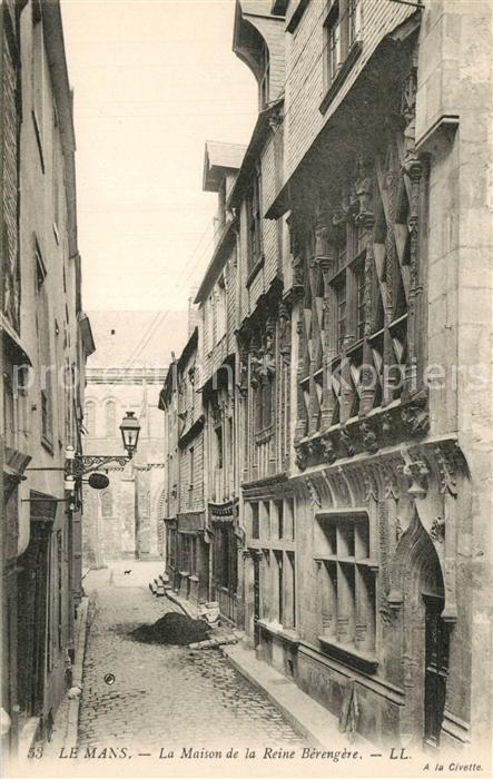 Le Mans Sarthe La Maison de la Reine Bérengère