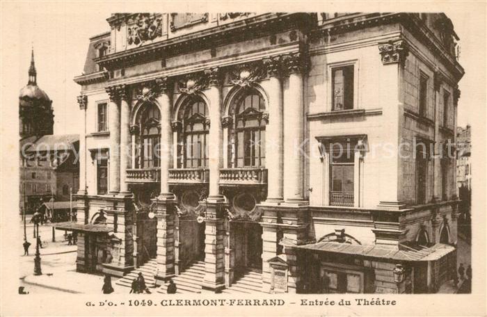 Clermont-Ferrand Entrée du Théâtre