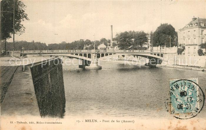Melun Seine et Marne Pont de fer