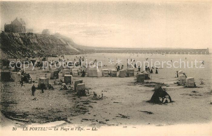 Le Portel La plage et l'Epi