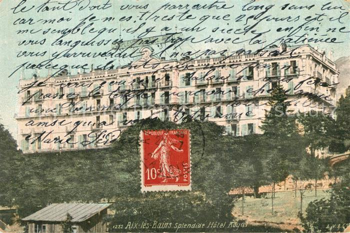 Aix-les-Bains Splendide Hôtel Royal