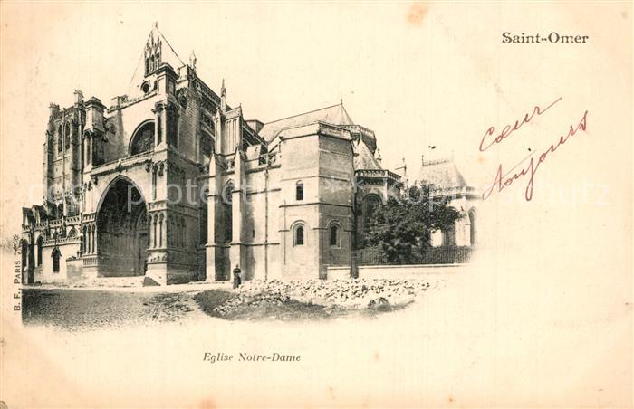Saint-Omer Pas-de-Calais Eglise Notre Dame
