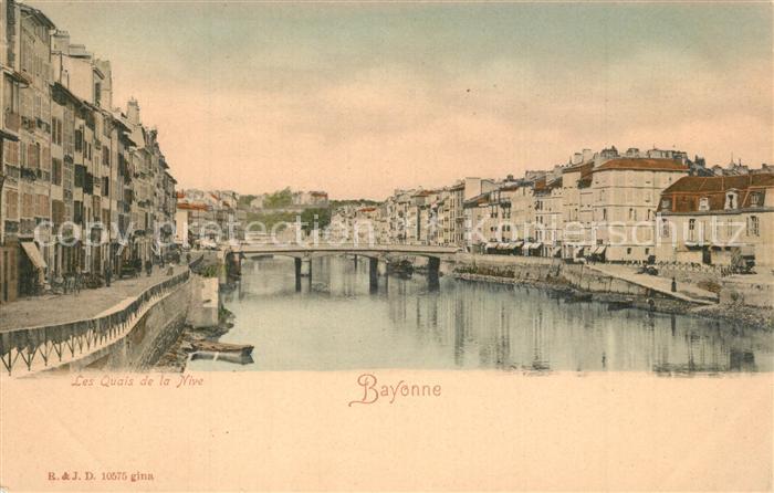 Bayonne 64 Les quais de la Nive