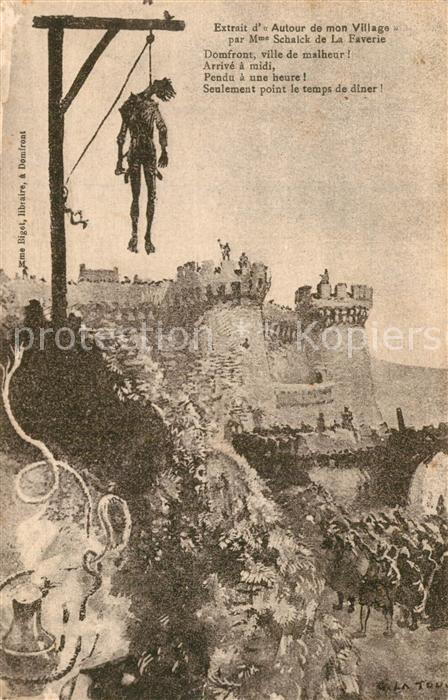 Domfront Orne Extrait d Autour de mon Village par Mme Schalck de La Faverie Galg