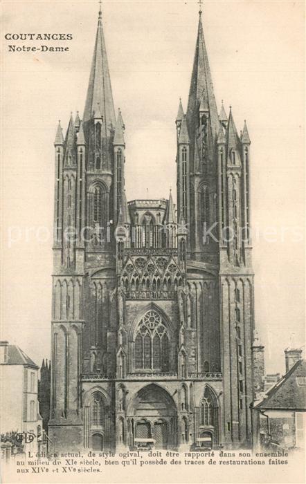 Coutances Cathedrale Notre Dame