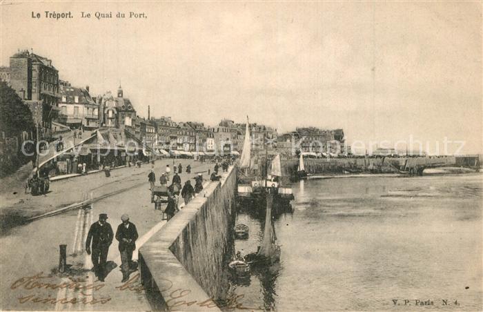 Le Treport Quai du port