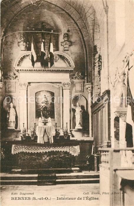 Bernes-sur-Oise Intérieur de l'Eglise