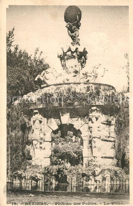 Beziers Plateau des Poètes le Titan