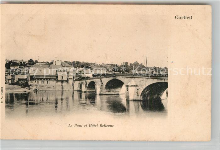 Corbeil-Essonnes Pont Hôtel Bellevue