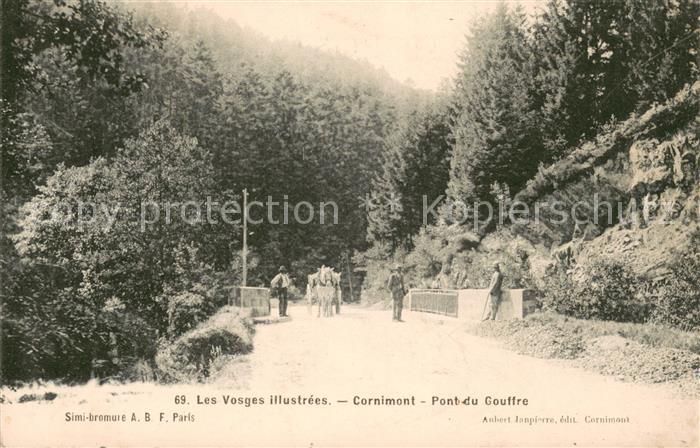 Cornimont Vosges Pont du Gouffre