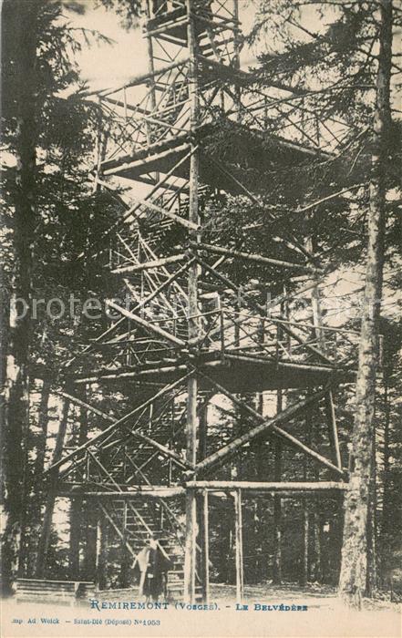 Remiremont Vosges Le Belvederes