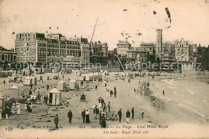 Dinard 35 La Plage Cote Hotel Royal