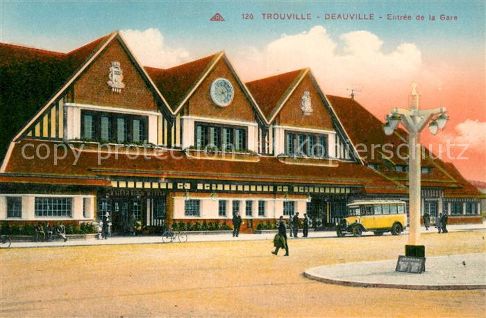 Trouville-Deauville Entree de la Gare