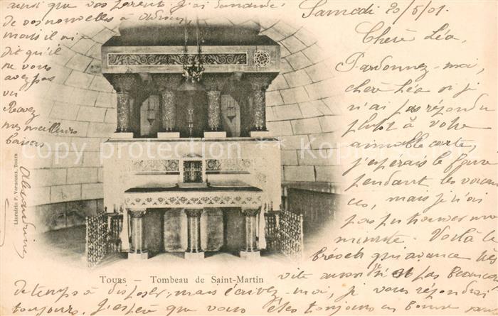 Tours Indre-et-Loire Tombeau de Saint Martin