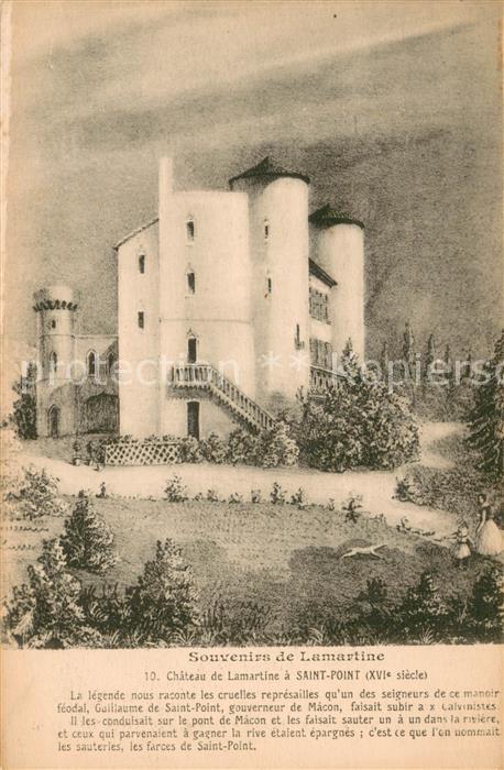 Saint-Point Chateau de Lamartine