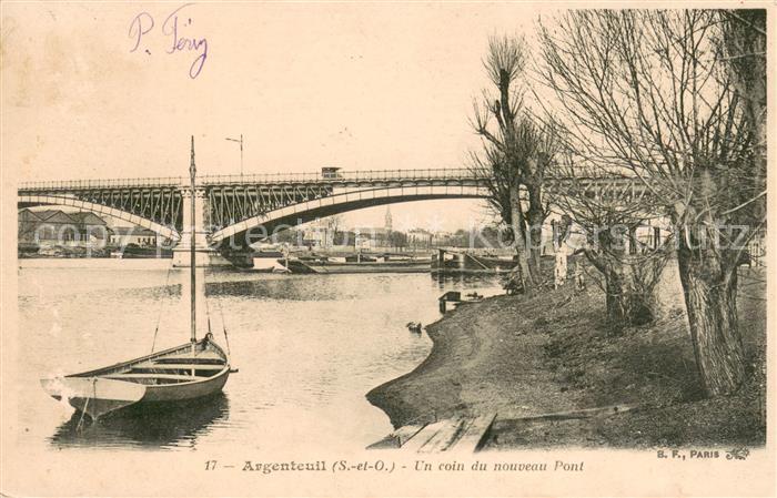 Argenteuil Val d Oise Un coin du nouveau Pont