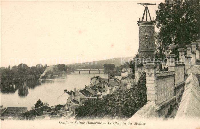 Conflans-Sainte-Honorine Le Chemin des Moines