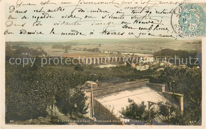 Saint-Germain-en-Laye Panorama pris de l'Terrasse