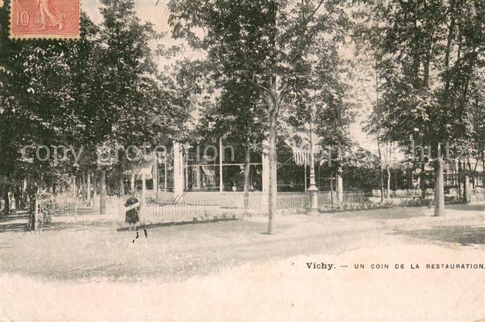 Vichy Allier Un coin de la restauration