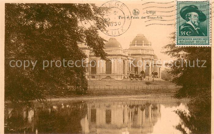 Liege Luettich Parc et Palais des Beaux Arts