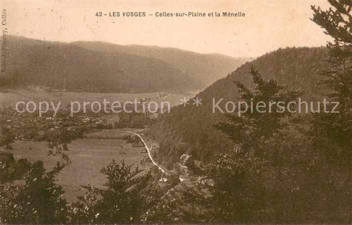 Celles-sur-Plaine Les Vosges et la Menelle