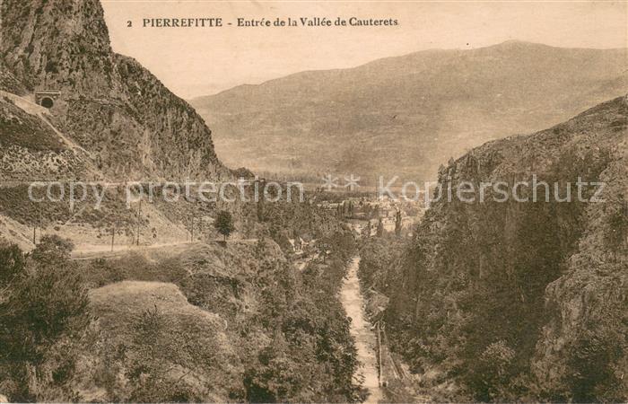 Pierrefitte Correze Entree de la Vallee de Cauterets