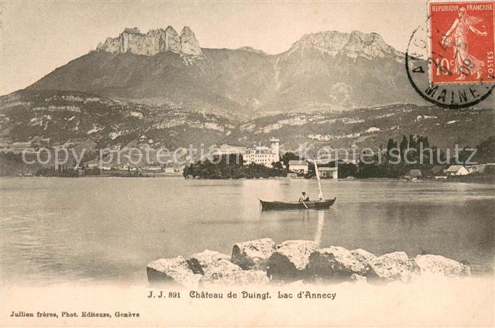 Annecy Haute-Savoie Chateau de Duingt Lac d Annecy