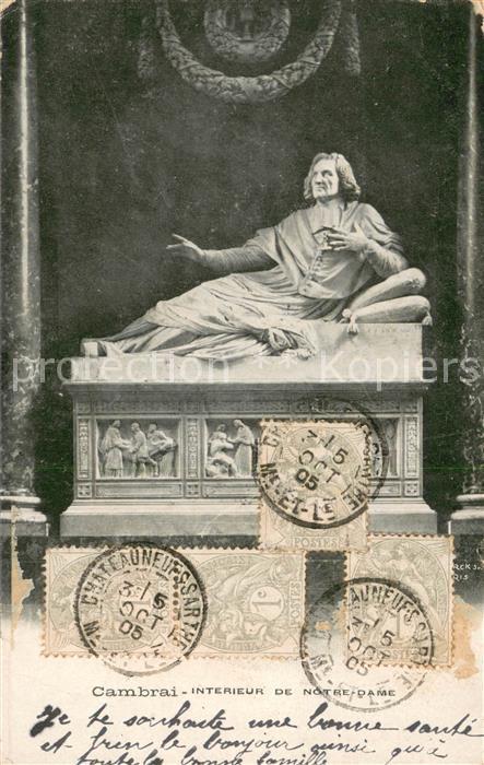 Cambrai Interieur de Notre Dame