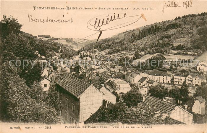Plombieres-les-Bains Vosges Station Thermal