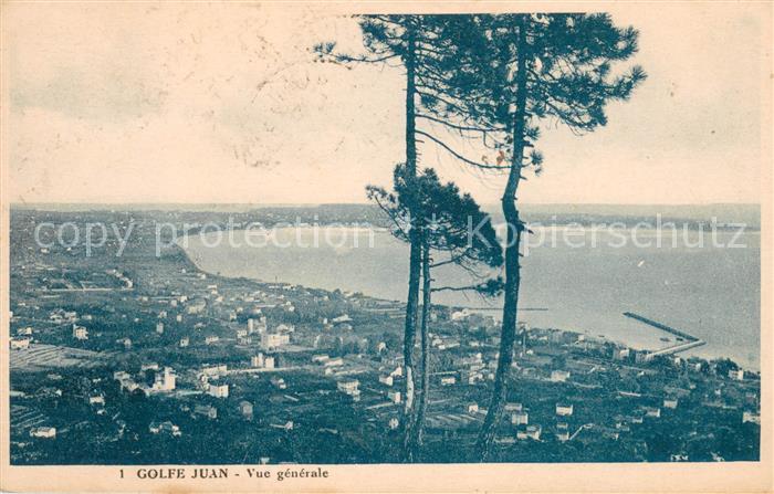 Golfe-Juan Vallauris 06 Alpes-Maritimes Vue generale