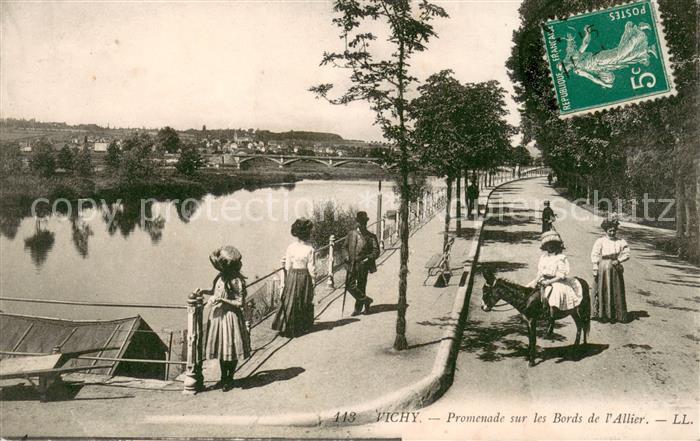 Vichy Allier Promenade sur les Bords de l'Allier