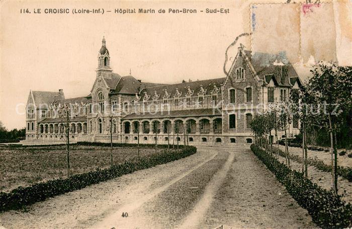 Le Croisic Hopital Marin de Pen Bron Sud Est