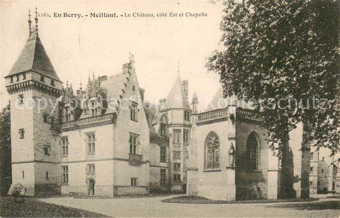 Meillant Le Chateau cote Est et Chapelle
