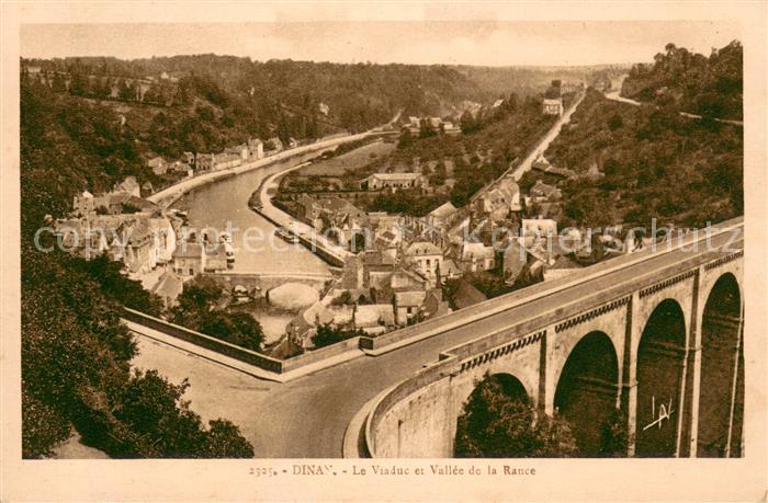 Dinan 22 Le Viaduc et Vallee de la Rance
