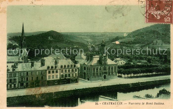 Chateaulin Vue vers le Mont Badine